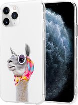 ShieldCase No Drama Lama geschikt voor Apple iPhone 12 Pro Max  hoesje  + glazen Screen Protector