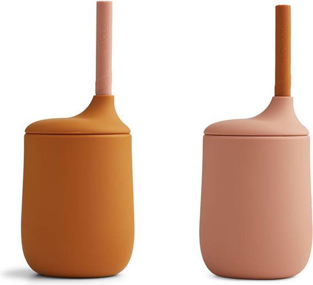 Liewood Ellis tuitbeker 2-pack Dark rose/mustard mix