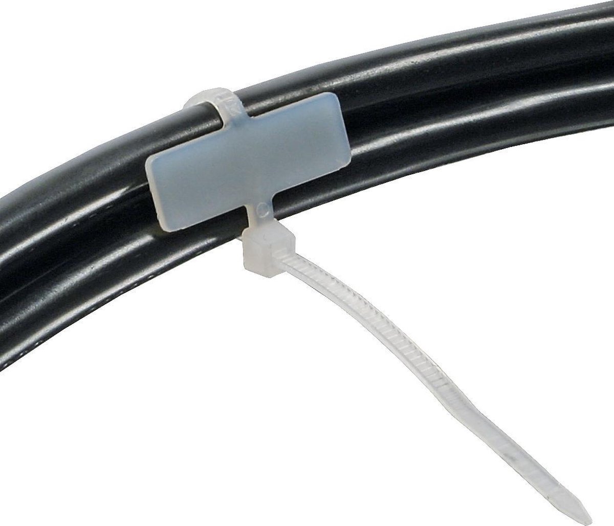 InLine 59967A kabelbinder Wit 100 stuk(s)