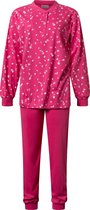 Lunatex tricot dames pyjama 4157 - Roze  - XXL