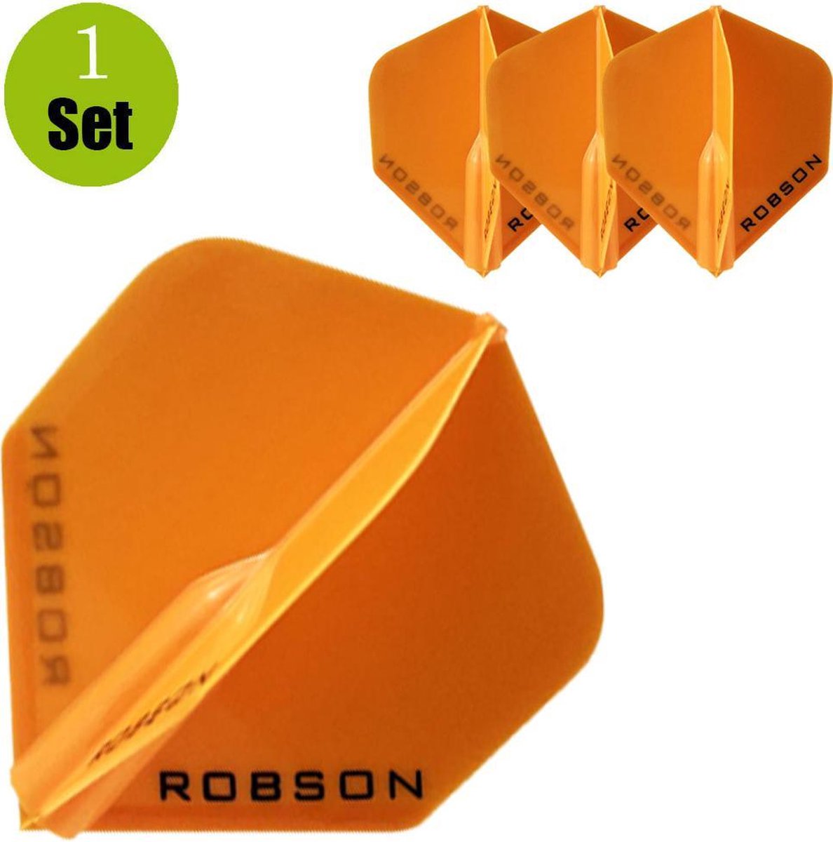 Robson Standaard Dartflights - Oranje- ()