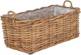 Rotan Plantenmand Indi - 65x33xH27 cm