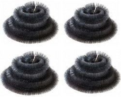 Dakgootegel - schoonhouden & beschermen van jouw dakgoot! | 16.0 meter lengte | 4 stuks inbegrepen