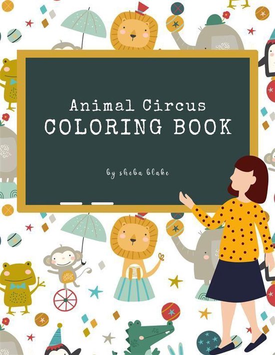 Animal Circus Coloring Book for Kids Ages 3+ (Printable Vers ... - cover