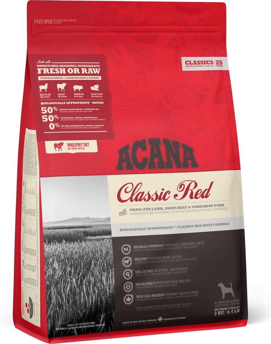 Acana CLASSICS Classic Red 2 kg. | 2 kilogram