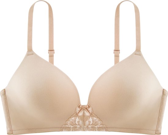 Dorina BH zonder beugel - Michelle - Soft Bh  - 80D  - Beige