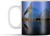 Mok - De skyline van São Paulo met een panoramisch uitzicht - 350 ml - Beker