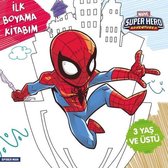 İlk Boyama Kitabım Spider Man   Marvel Super Hero Adventures