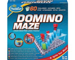 ThinkFun Domino Maze - Logic puzzle met kettingreactie - 60 uitdagingen
