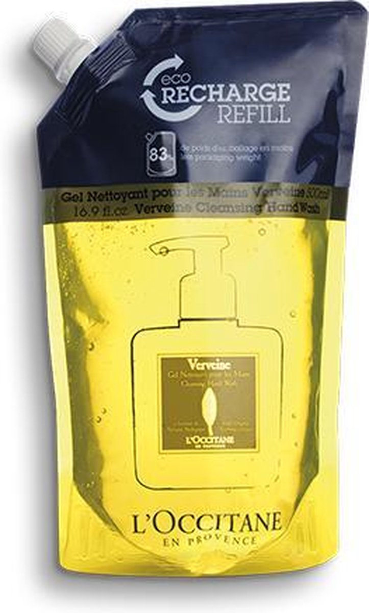 L'Occitane Verbena Cleansing Hand Wash EcoRefill 500 ml Vloeibare zeep