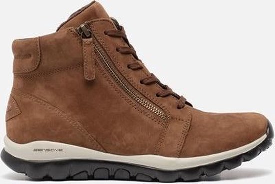 Gabor Rollingsoft veterboots cognac - Maat 37.5 | bol.com