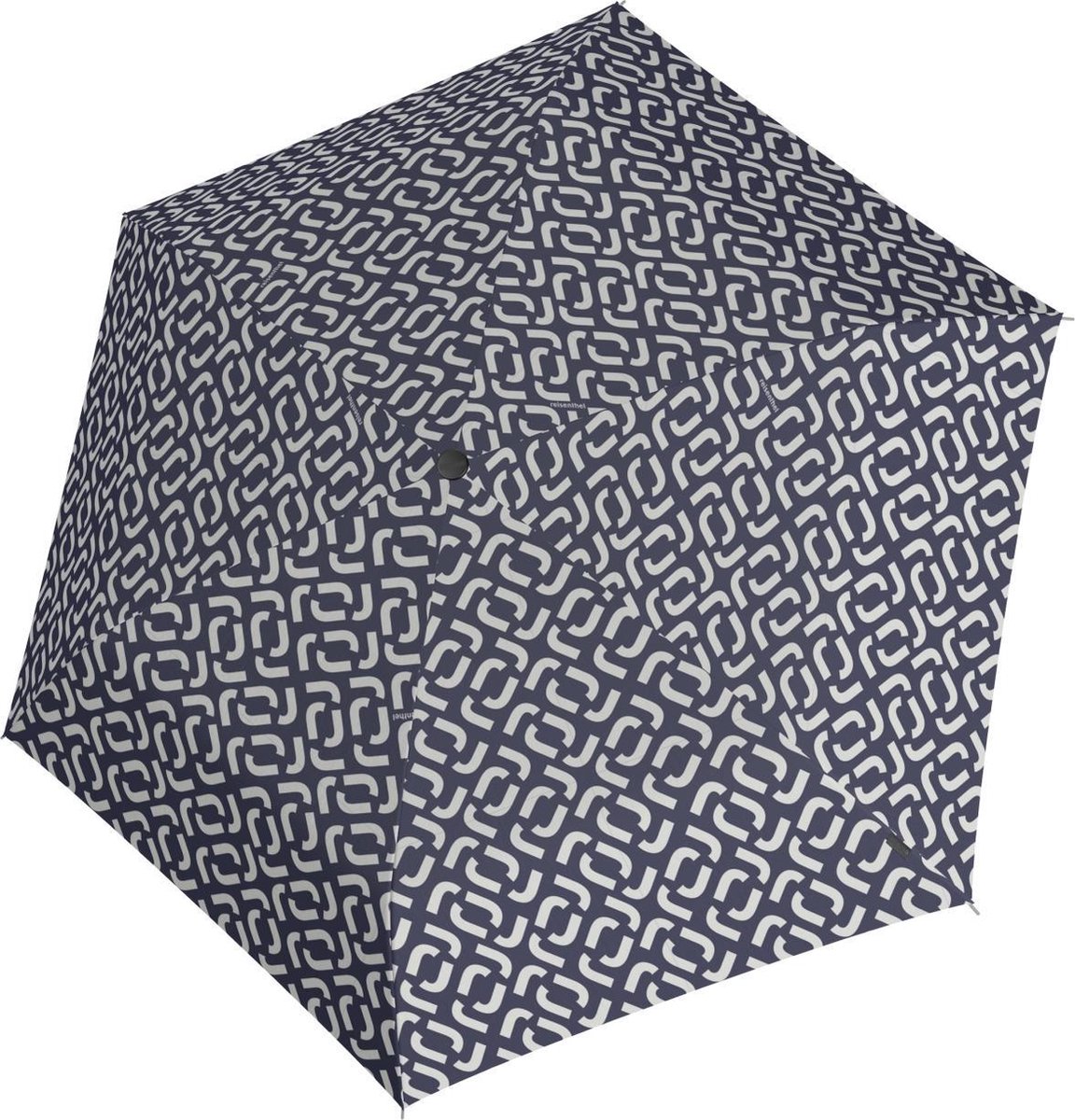Reisenthel Umbrella Pocket Mini Opvouwbare Mini Paraplu - ø 97 cm - Signature Navy Blauw
