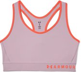 Under Armour Dames Mid Keyhole Sport Bra Pink Frog