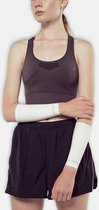 Artefit compressie onderarm sleeves – unisex - zonbescherming - M - White