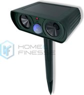 Ultrasone Kattenverjager - Kattenverjager op zonne-energie - Ongedierteverjager - Muizenverjager - Steenmarterverjager