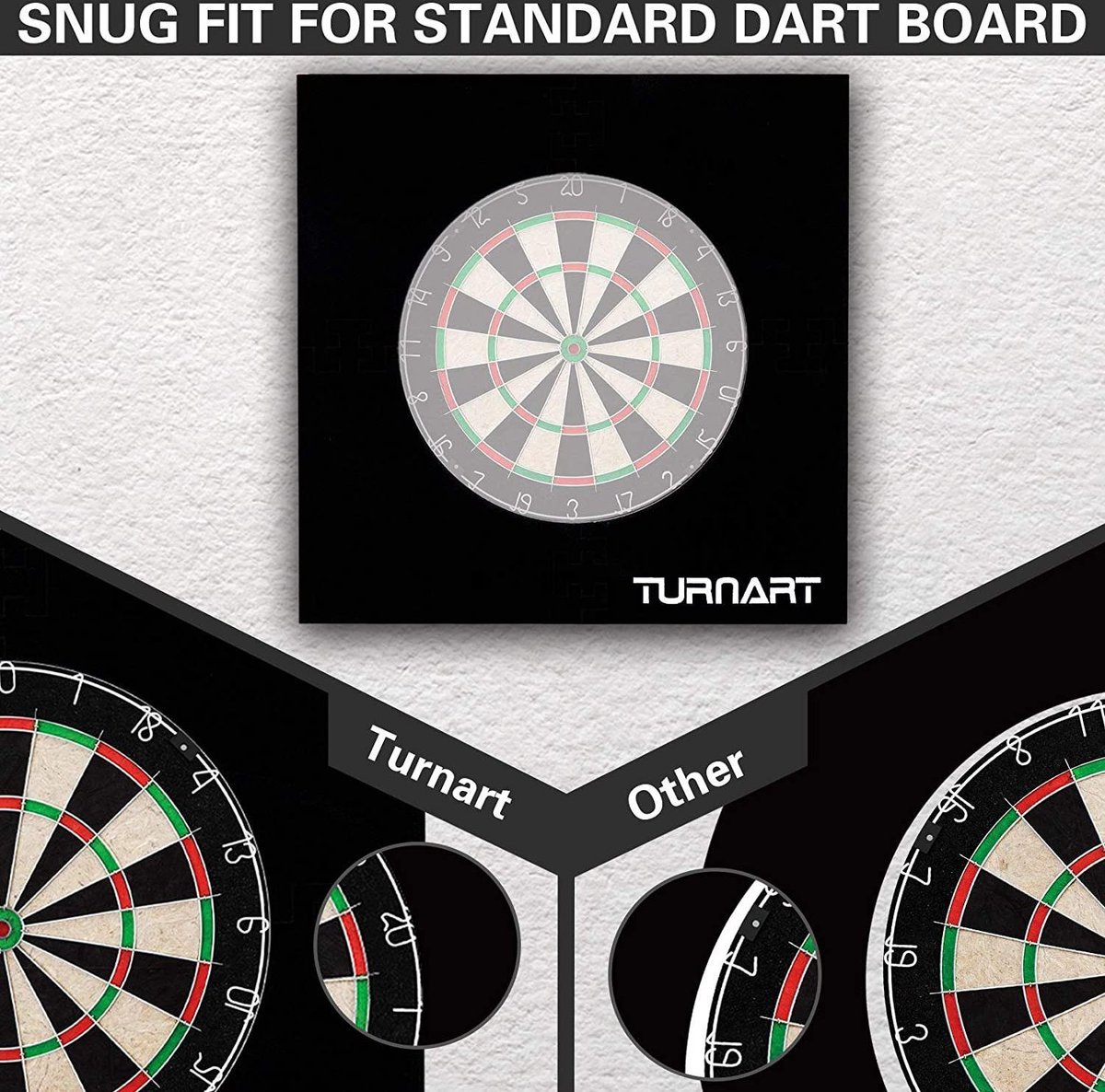 Dartbord Surround Ring Zinaps Dartboard Dart Catch Ring, Surround