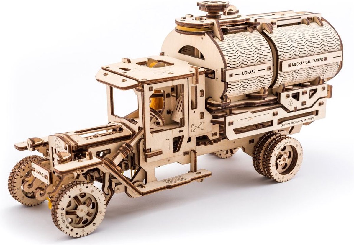 Ugears Modelbouw Hout Mechanische Tanker — afbeelding 21