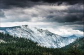 Walljar - Yosemite Mountains - Muurdecoratie - Plexiglas schilderij