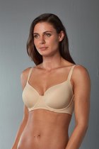 Isabella Dames Lingerie Voorgevormde met beugel plunge comfort BH (11-261) - WINTERSALE - Maat 90D - ZWART