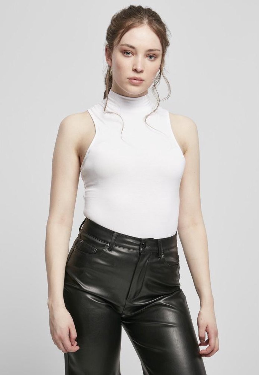 Urban Classics Bodysuit -4XL- Turtleneck Wit