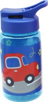 Must Drinkfles Junior 500 Ml Tritan Blauw/transparant/rood