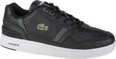 Lacoste T-clip Heren Sneakers - Black/Dark Grey - Maat 45