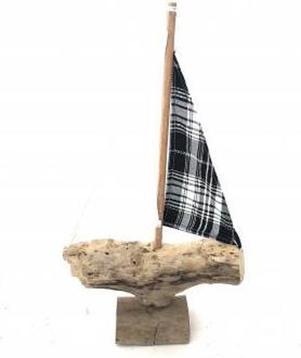 Zeilboot drijfhout H40  - Trendy