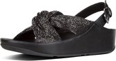 FitFlop™ Twiss™ Crystal Sandal Zwart - Maat 39