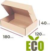 verzenddozen bruin - ecologische - 180x120x40 ( 100 stuks )