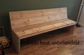 Steigerhouten Eettafelbank 180cm