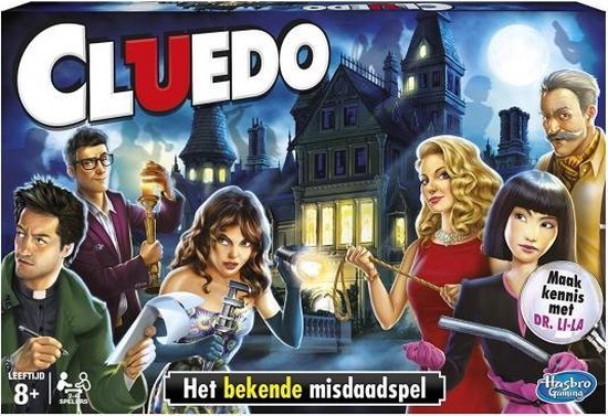 Afbeelding van het spel Cluedo 40 x 26,5 x 5 cm gezelschapsspel
