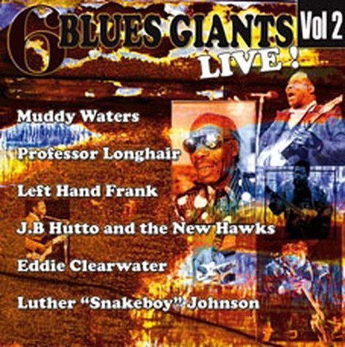 Various Artists - 6 Blues Giants Live ! Vol.2 (CD)