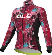 Maillot Cyclisme Femme Ale Manches Longues PR-R Amazonia - Rouge - XXL - Taille petit