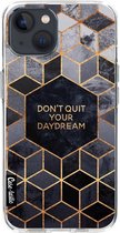 Casetastic Apple iPhone 13 Hoesje - Softcover Hoesje met Design - don't quit your daydream Print