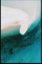 Zandbanken - Walljar - Wanddecoratie - Poster
