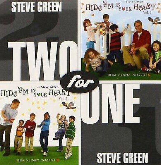 Steve Green Hide 'Em In Your Heart 1 & 2 (CD), Steve Green CD