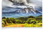 Walljar - Rocky Mountains - Muurdecoratie - Poster