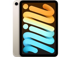 Apple iPad mini (2021) - 8.3 inch - WiFi + 5G - 256GB - Sterrenlicht - 6e generatie