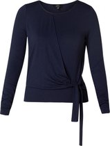 YEST Olisanne Jersey Shirts - Navy - maat 36