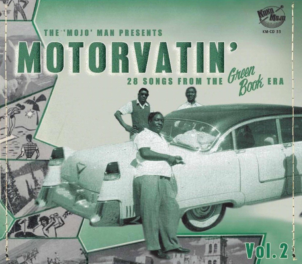 Various Artists - Motorvatin' Vol.2 (28 Songs From The Green Book Era) (CD)