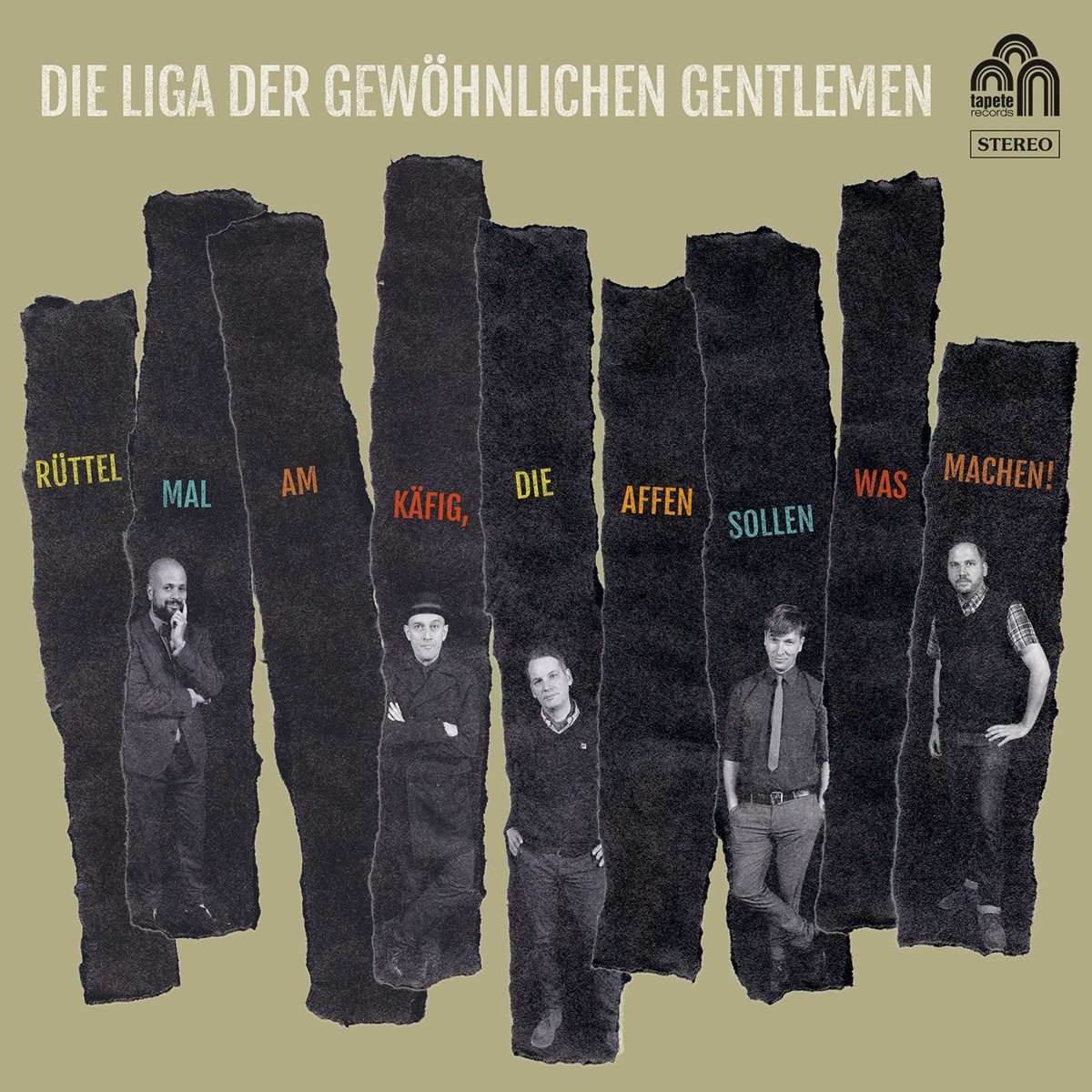 Die Liga Der Gewöhnlichen Gentlemen - Rüttel Mal Am Käfig, Die Affen Sollen Was Machen (CD)