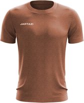 Jartazi T-shirt Premium Heren Katoen Caramel Maat L