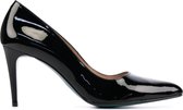 Giulia Pumps / Stiletto Dames / Damesschoenen - Leer    - Naaldhak hoogte 9 cm - Giulia 8 lak - Zwart - Maat 41