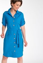 La Shirt Dress Travel Pockets - Jurk van Je m'appelle - Travel Quality materiaal: Stretch, kreukvrij, slijtvast, ademend en duurzaam.