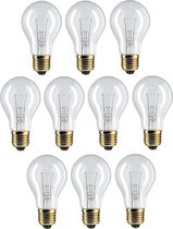 10 stuks Philips Gloeilamp Laagvolt E27 42V 40W helder  - LET OP LAAGVOLT 42 VOLT -