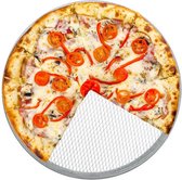 (12 pieces) Aluminium pizza screen - perforated - Ø 33 cm | GGM Gastro