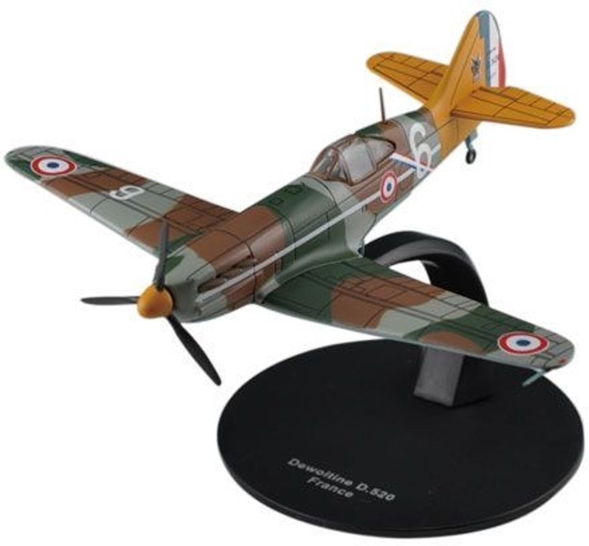 Atlas Dewoitine D.520 - Modelauto - Schaal 1:72 - Camouflage