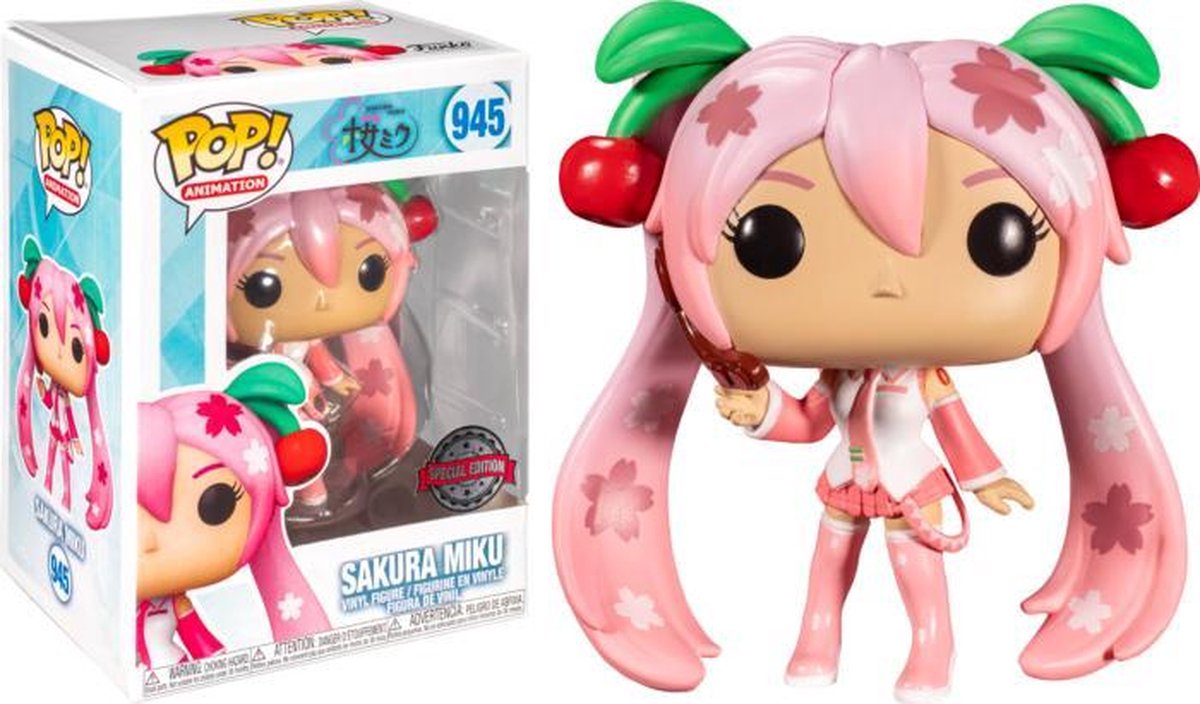 cherry blossom hatsune miku funko pop