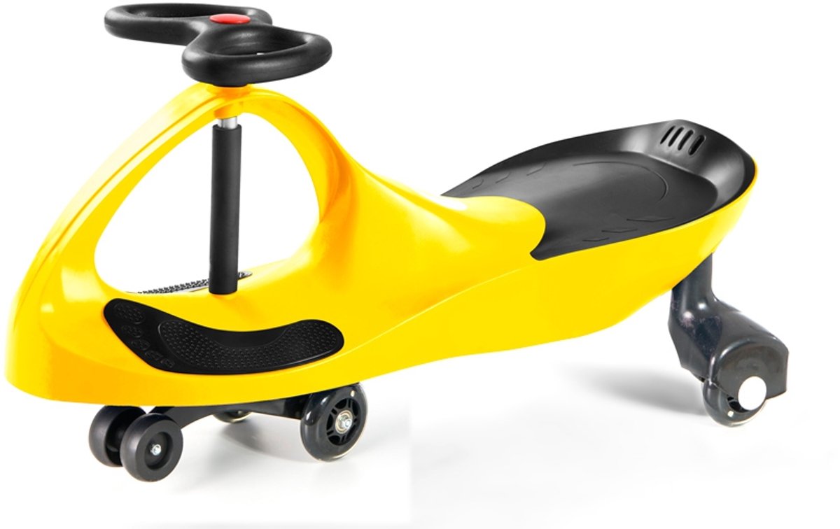 Bol.com TwistCar Scooter / Skelter - Geel - Zit Loop auto aanbieding