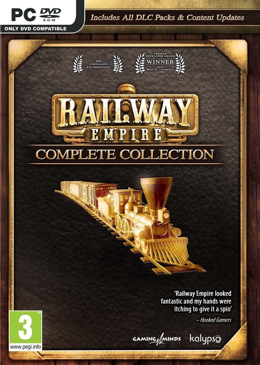 Railway Empire Complete Collection Compleet Italiaans PC - Kalypso Media